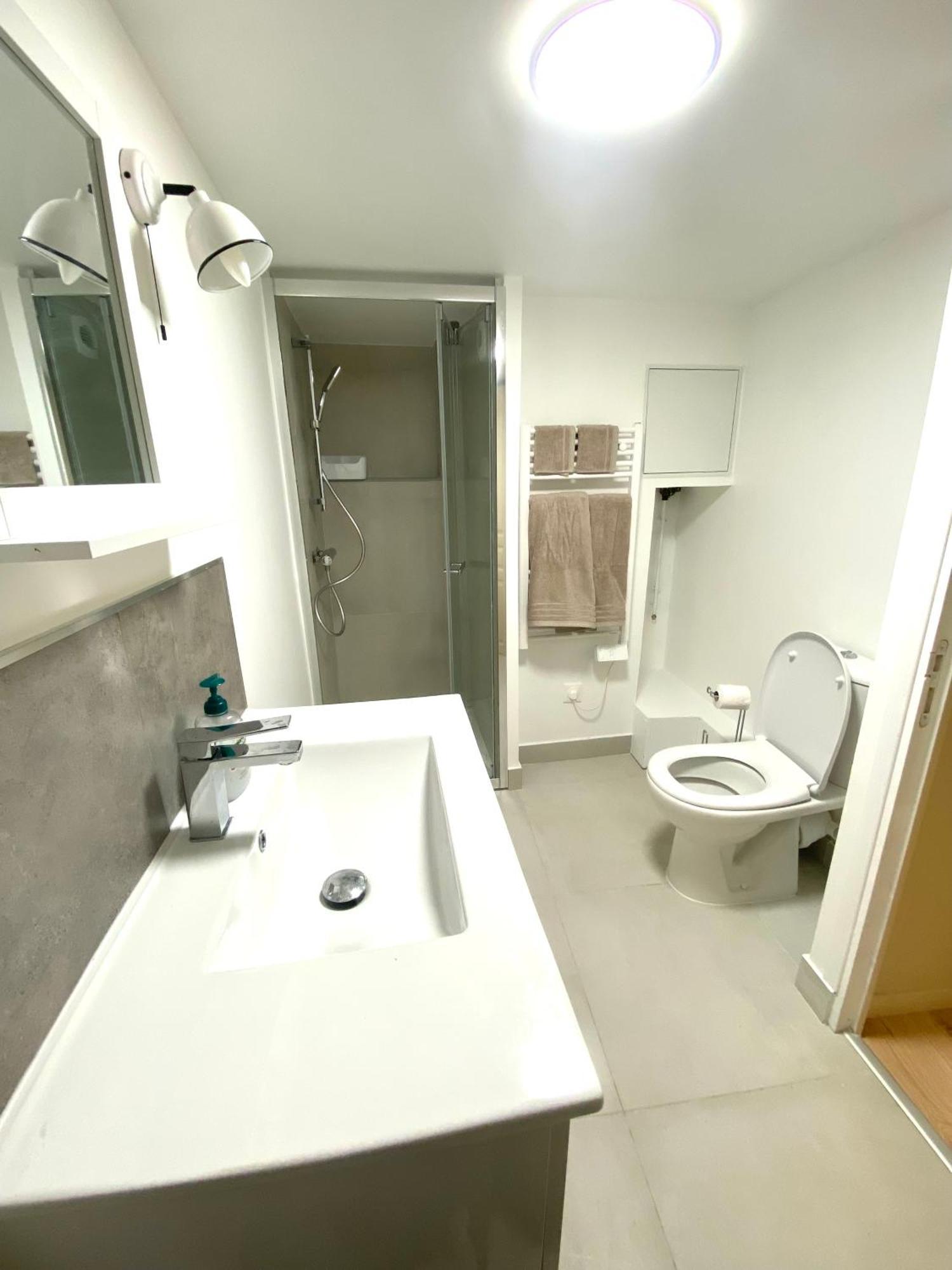 Charmant Appartement A Herblay Centre, Proche Gare, 22 Min De Paris St Lazare Eksteriør billede